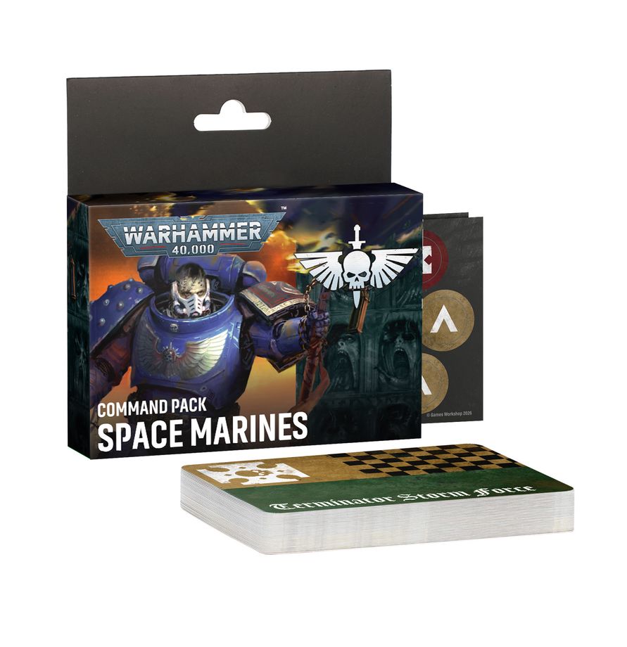 Command Pack: Space Marines Releases 10/3/26