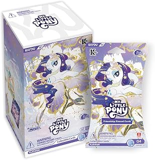 My Little Pony Friendship Eternal Cards, Moon Edition, Series 4, Blister Version, 12 Packs, 8 Cards/Pack Single Pack