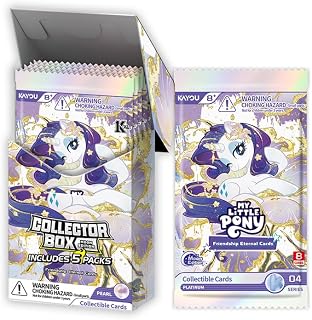 My Little Pony Friendship Eternal Cards, Moon Edition, Series 4 12 Packs, 8 Cards/Pack SINGLE PACK