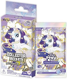 My Little Pony Friendship Eternal Cards, Moon Edition, Series 4, 5 Packs, 8 Cards/Pack