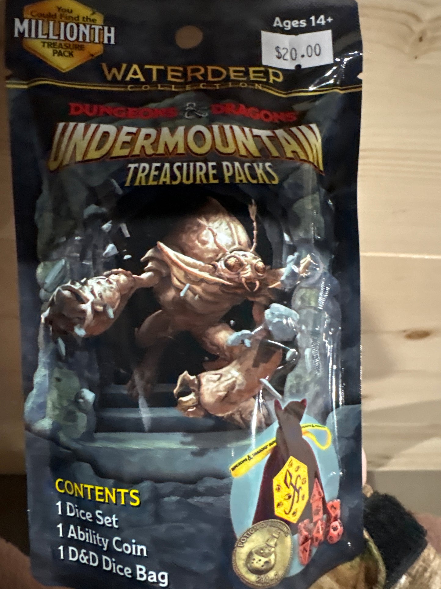 Sirius Dice D&D Undermountain Treasure PDQ