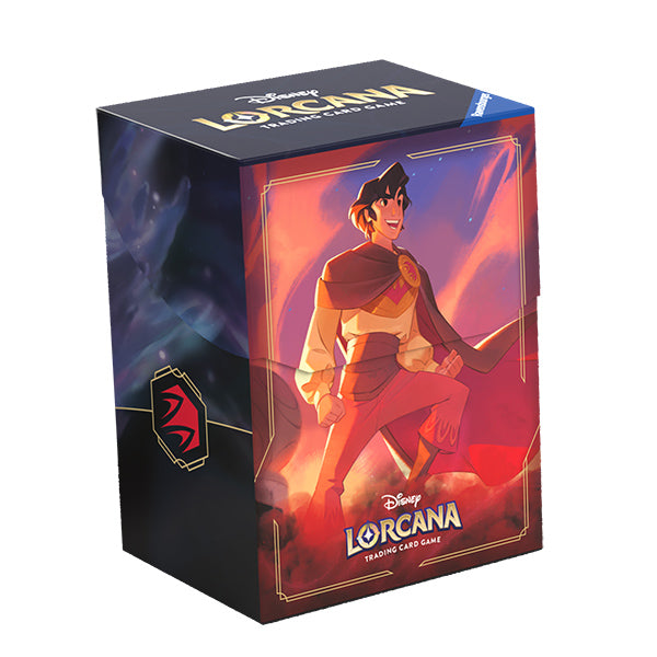 Deck Box: Disney Lorcana- Set 05- Shimmering Skies- Aladdin