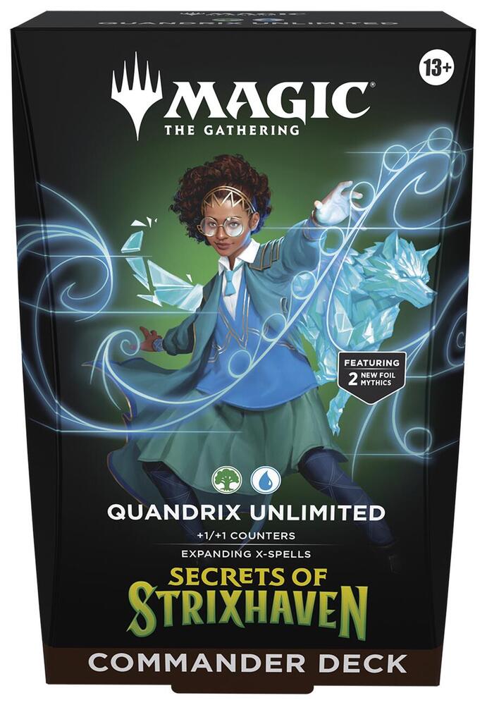 Secrets of Strixhaven Commander Deck - Quandrix Unlimited - Commander: Secrets of Strixhaven (SOS)