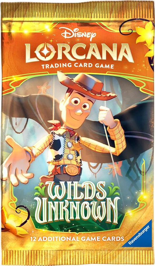 Disney Lorcana: Wilds Unknown Booster Pack - Wilds Unknown Release May 15, 2026