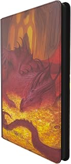 Magic: The Gathering The Hobbit Zip-Up Album 18-Pocket - Smaug's MOX Amber
