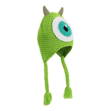 Bioworld Disney Pixar Monsters Inc Mike Wazowski Big Face Laplander Hat with Fleece Horns