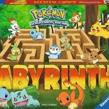 Ravensburger Labyrinth Pokemon Board Game - A Strategic Maze Adventure for Family Nights & Pokemon Parties - Includes Pikachu, Bulbasaur, and More - Great Birthday Gift for Kids Ages 7 and Up