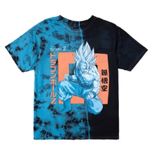 Dragon Ball Z Goku Kanji Adult Blue-Green Short Sleeve Tee
